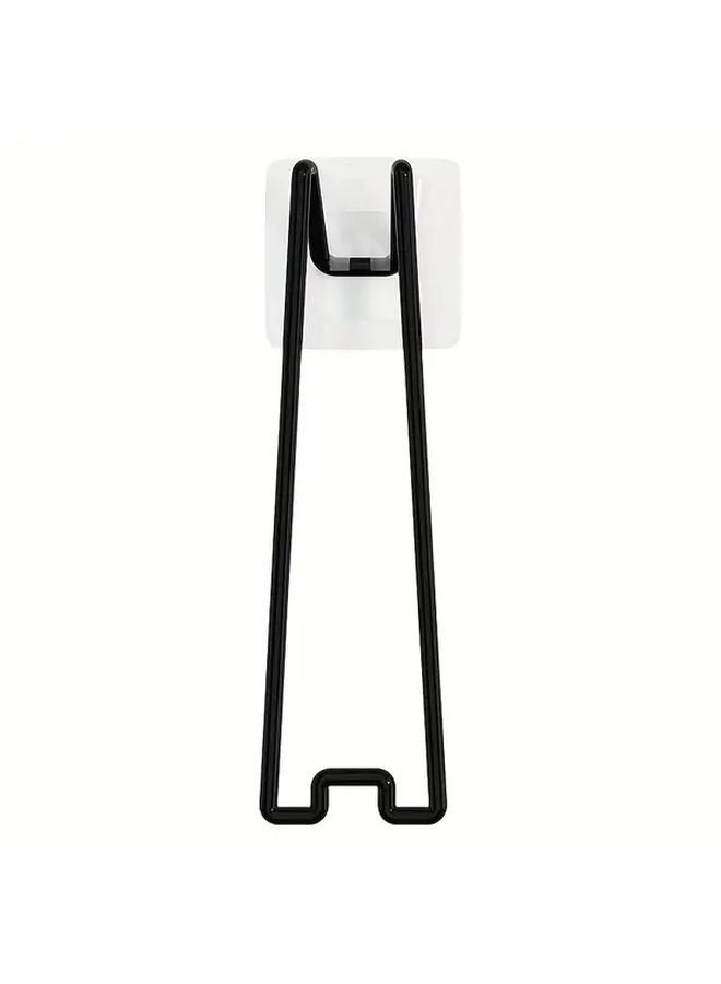 6pcs Black Stainless Steel Photo Frame Stand Adjustable Display Rack For Home Decor - Image 2