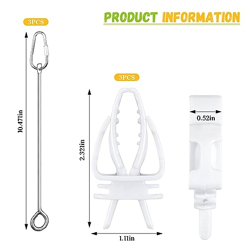 JIURUN 6 PCS Bird Treats Skewer, Parakeet Hanging Food Holder, Stainless Steel Fruit Vegetable Stick Holder, Cockatoo Cockatiel Cage Treating Tool, Hanging Foraging Bird Toys - Image 2