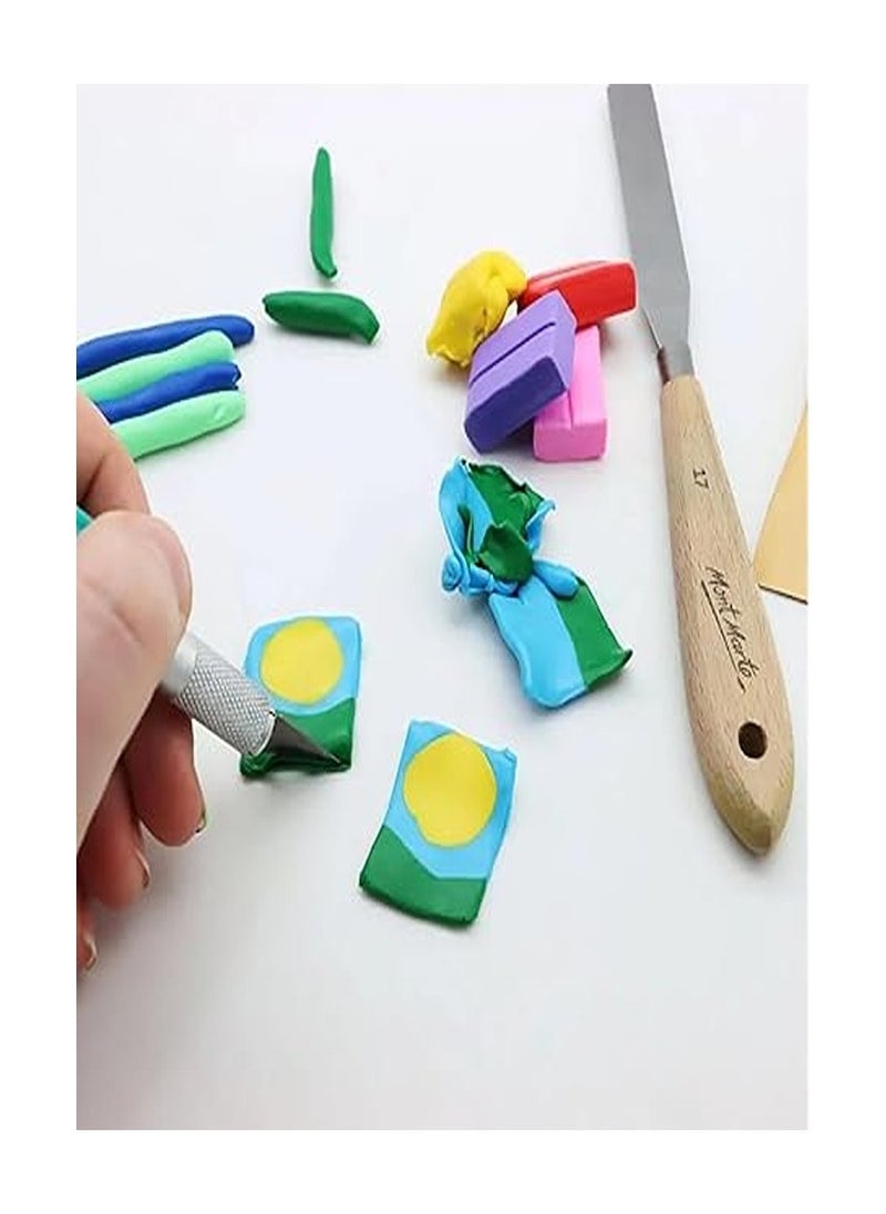 Mont Marte POLYMER CLAY MAKE'N'BAKE 10 PCE