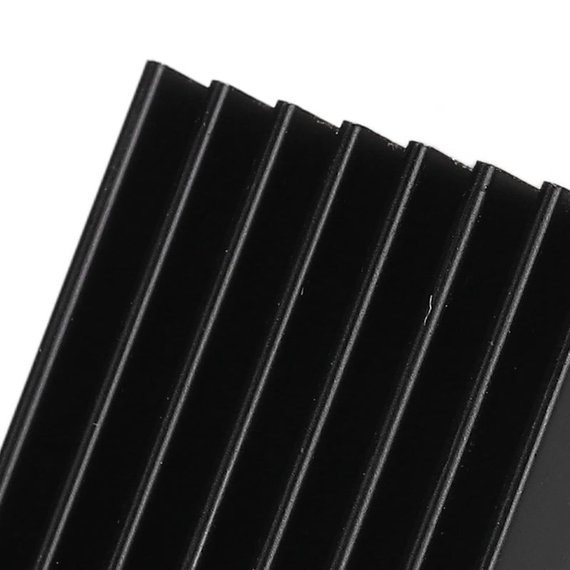20pcs 20x20x6mm Black Aluminum Heatsinks for PC Chips IC Power Supplies Electrical Equipment - Image 3