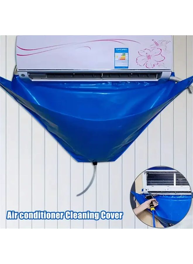 Reusable Air Conditioner Cleaning Cover with Drain Pipe 95cm Large Size Storage Bag - Image 2