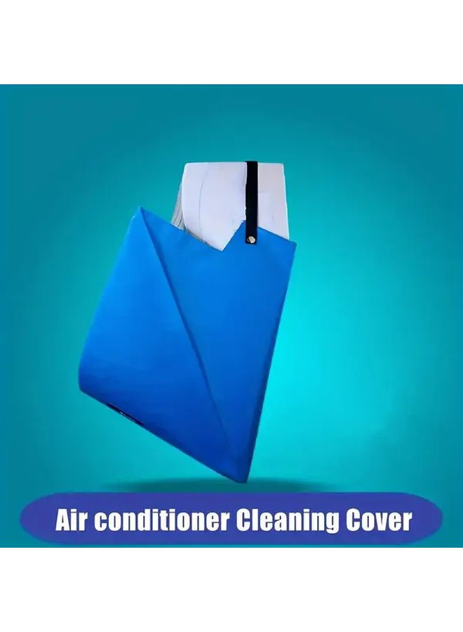 Reusable Air Conditioner Cleaning Cover with Drain Pipe 95cm Large Size Storage Bag - Image 4