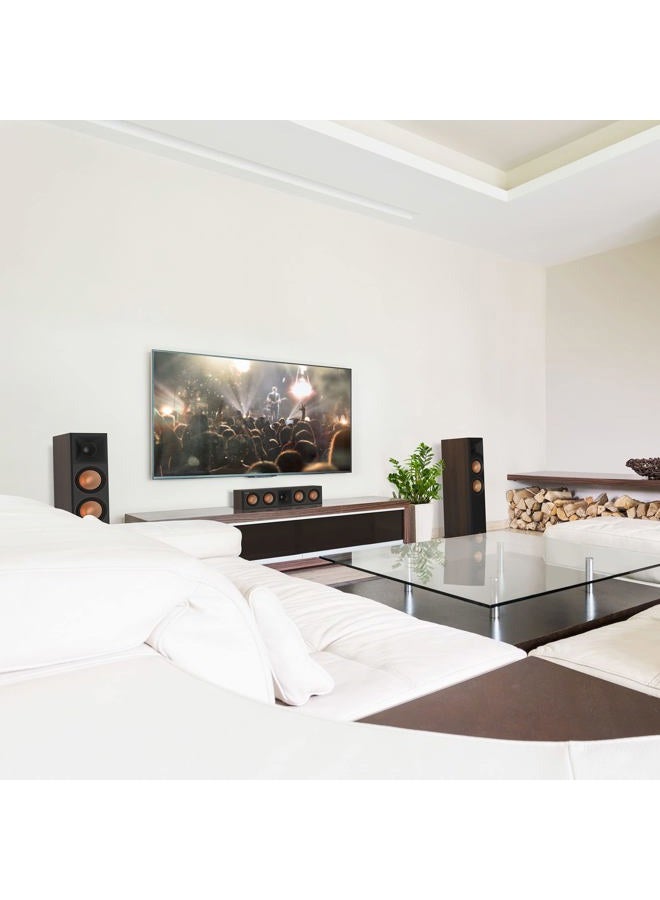 Klipsch Reference Premiere RP-6000F II Floorstanding Speaker with Larger 90° x 90° Hybrid Tractrix Horn, 1” Tweeter, 6.5” Woofers, and Dolby Atmos Integration Options for Home Theater Sound in Ebony - Image 4