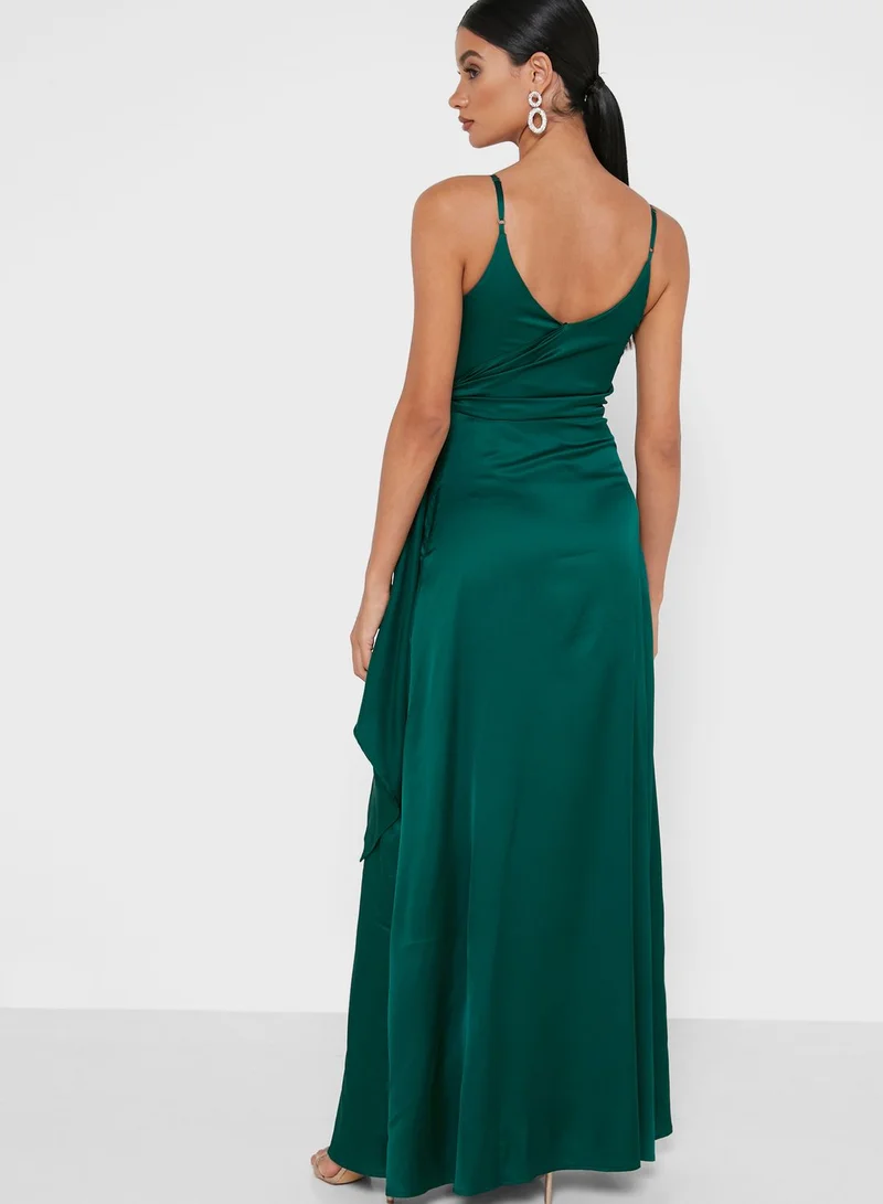 Chi-Chi London Rachelle Side Tie Cami Dress