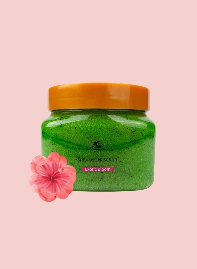 AMYTIS GARDEN Shea and sugar scrub  Exotic Bloom - Image 2