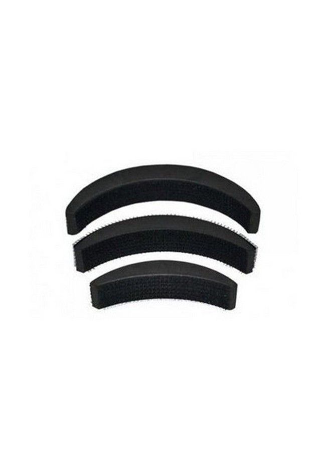 FOK Combo Pack Of Synthetic Fibre Hair Accessories (Black) Set Of 8 - Image 3