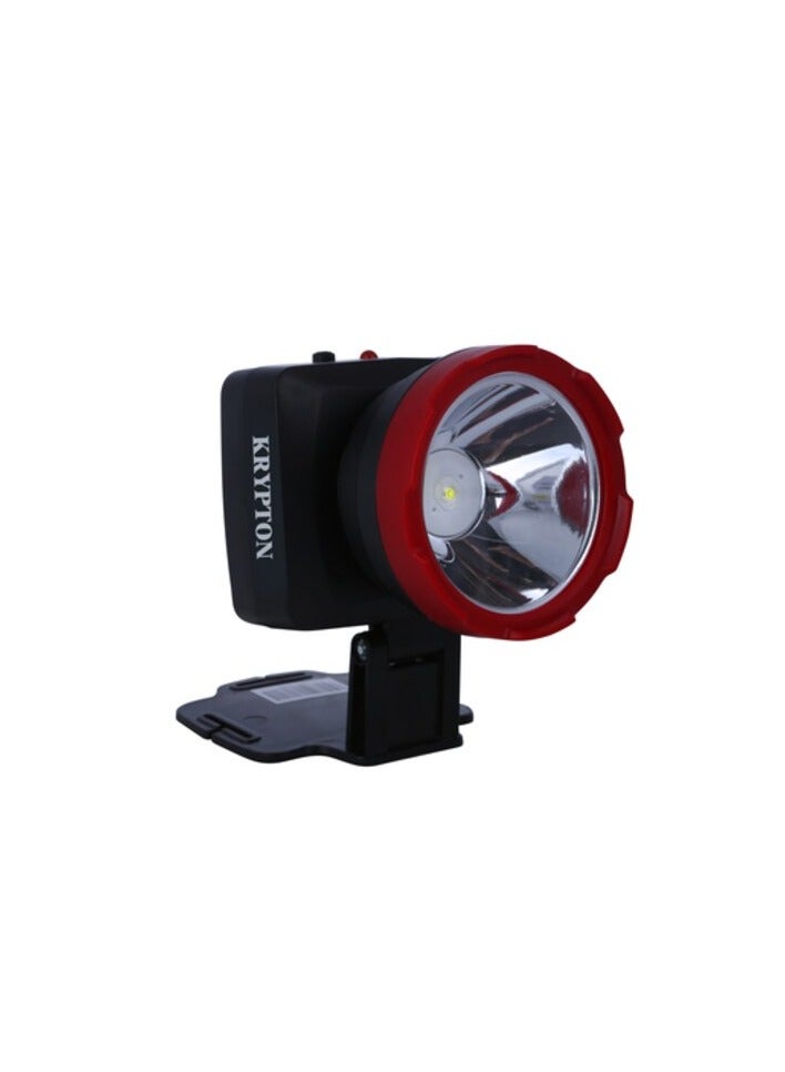 KRYPTON Halogen Headlamps Search Light Camping Head Torch Light Led Head Lamp, 4V 900Mah - 3W Hi-Power Led - Image 2