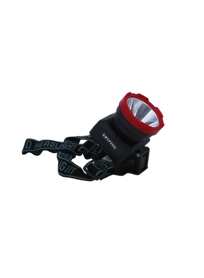 KRYPTON Halogen Headlamps Search Light Camping Head Torch Light Led Head Lamp, 4V 900Mah - 3W Hi-Power Led - Image 3