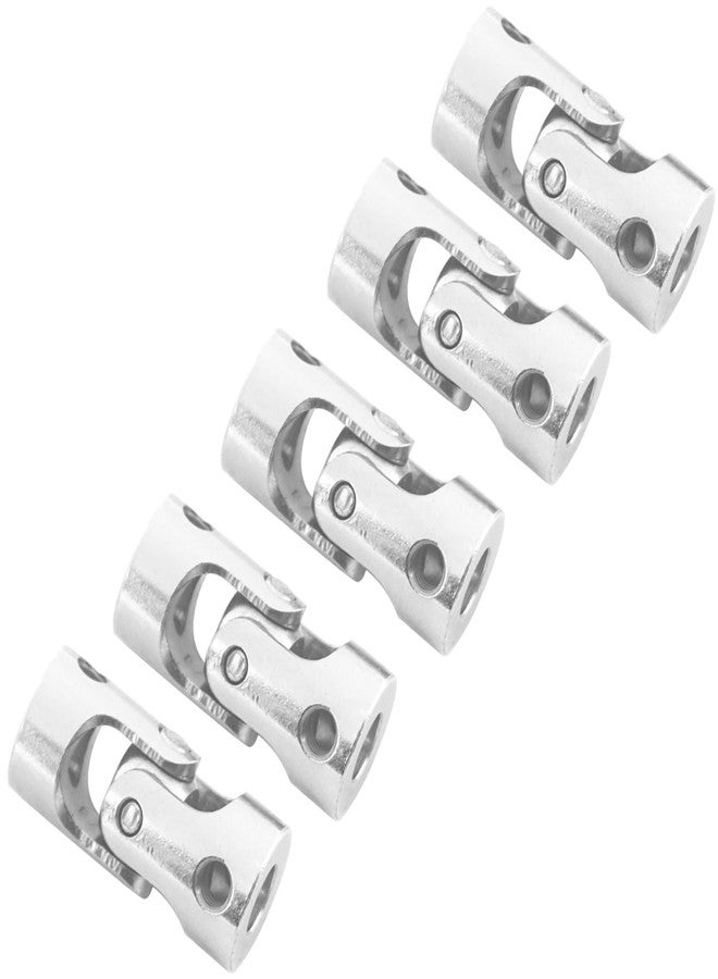 Vgoohobby 5Pack Vgoohobby Universal Rotatable Steering Shaft U Joint Coupling Motor Connector Coupler for RC Car Robot Crawler Boat (6mm to 6mm) - Image 3