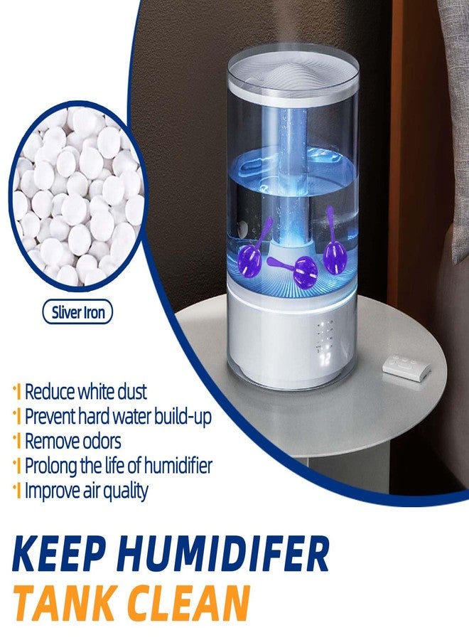 ADDFRESH Top-Fill Humidifier Cleaner Ball, Tank Cleaning Cartridge, Purifies Water and Eliminates Mineral Build-up, 12 Pack, Purple - Image 3