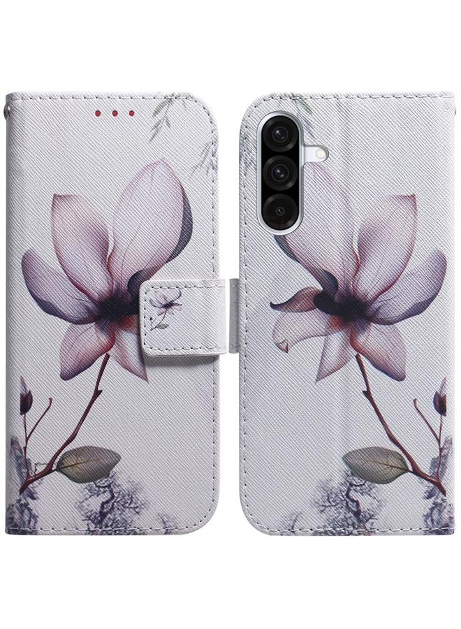 اس-توب جراب لهاتف Samsung Galaxy A26 5G، جراب هاتف جلدي قابل للطي برسومات ملونة - Image 1