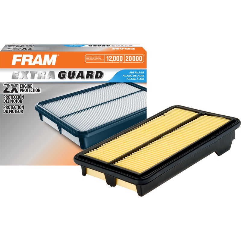 FRAM Extra Guard CA10359 Replacement Engine Air Filter for Select Honda and Acura Models Provides Up to 12 Months or 12000 Miles Filter Protection