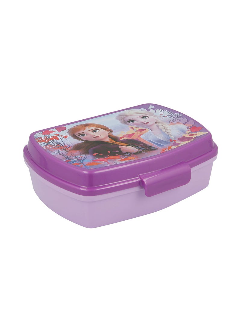 Funny Frozen II Sandwich Box Multicolour 17x14x5.6cm