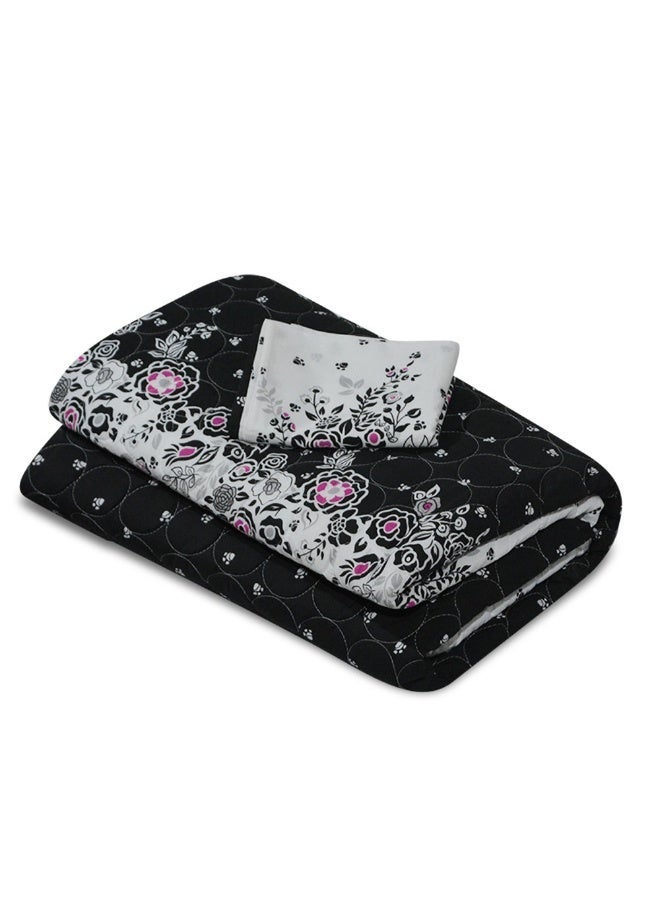 Family Bed Coverlet Set Cotton 3 pieces size 240 x 240 cm model 129 from Family Bed - Image 2