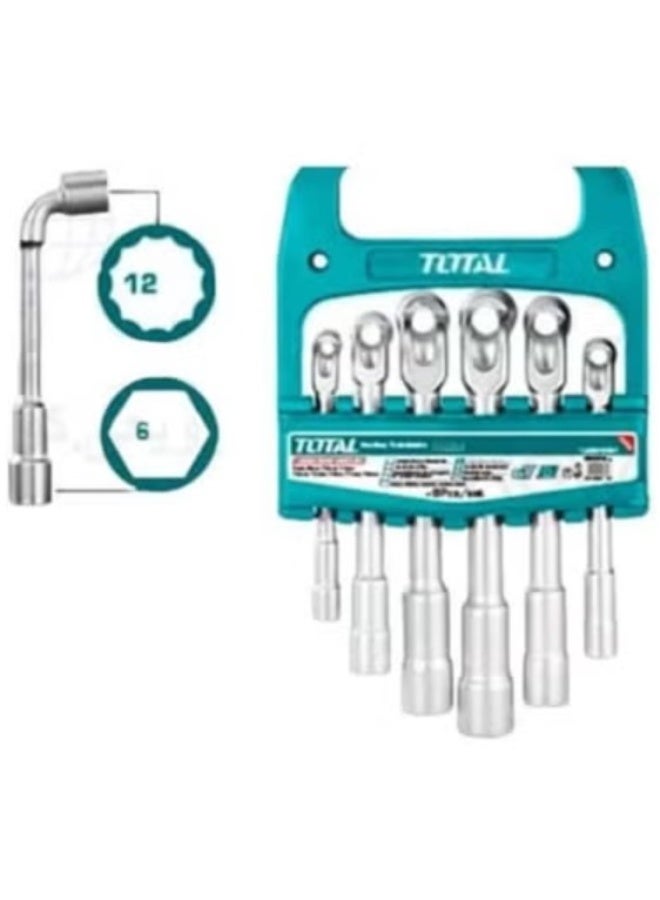TOTAL 6-piece socket wrench set (total) - Image 2