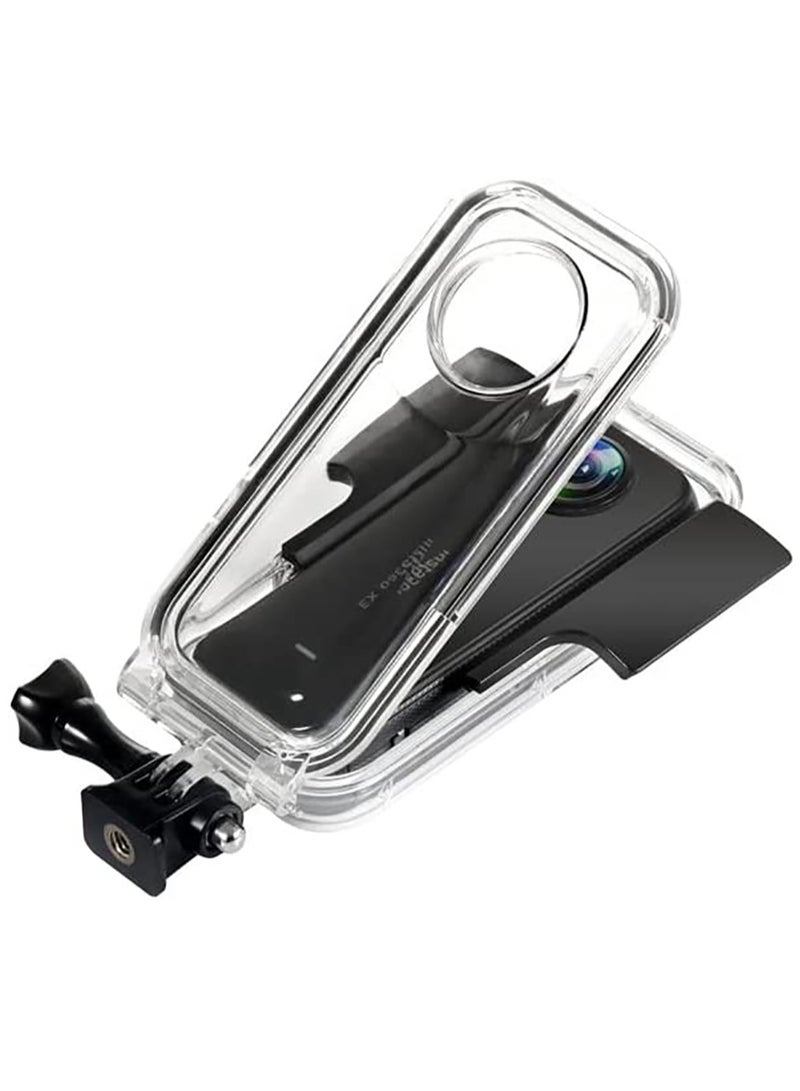 SOLARAE Waterproof Case for Insta 360 one X3 Action Camera, Underwater Diving Protective Housing 40M with Bracket Accessories - Image 5