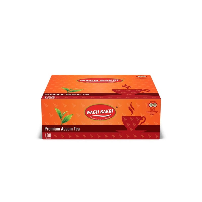 Wagh Bakri Premium Tea Bags 100 Bags - Image 4