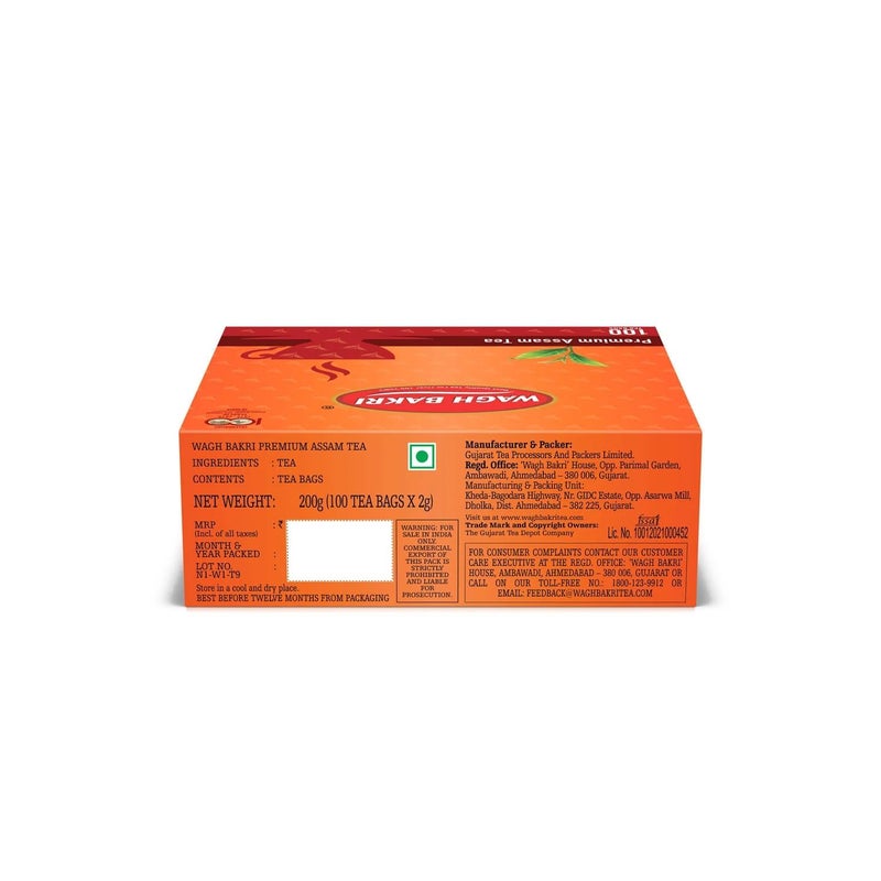 Wagh Bakri Premium Tea Bags 100 Bags - Image 5