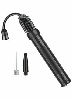 SYOSI Portable Air Pump Sports Ball Tool Inflator Ball Pump with 1 Pcs Needles 1 Pcs Valve Adapter for Football Basketball Volleyball Rugby Balloons Swim Inflatables  - Image 1