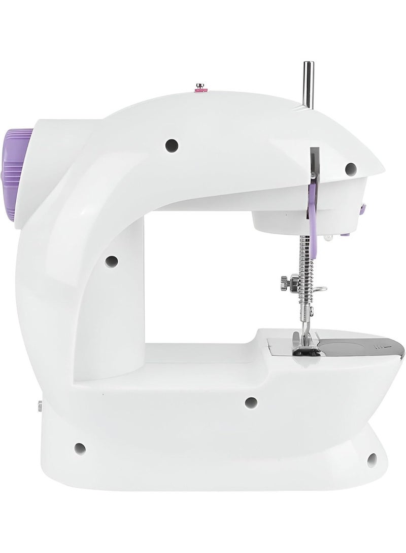 ماكينة خياطة صغيرة محمولة – ماكينة خياطة كهربائية صغيرة متعددة الغرز – سهلة الاستخدام للمبتدئين – إصلاح الملابس والأدوات المنزلية - Image 2