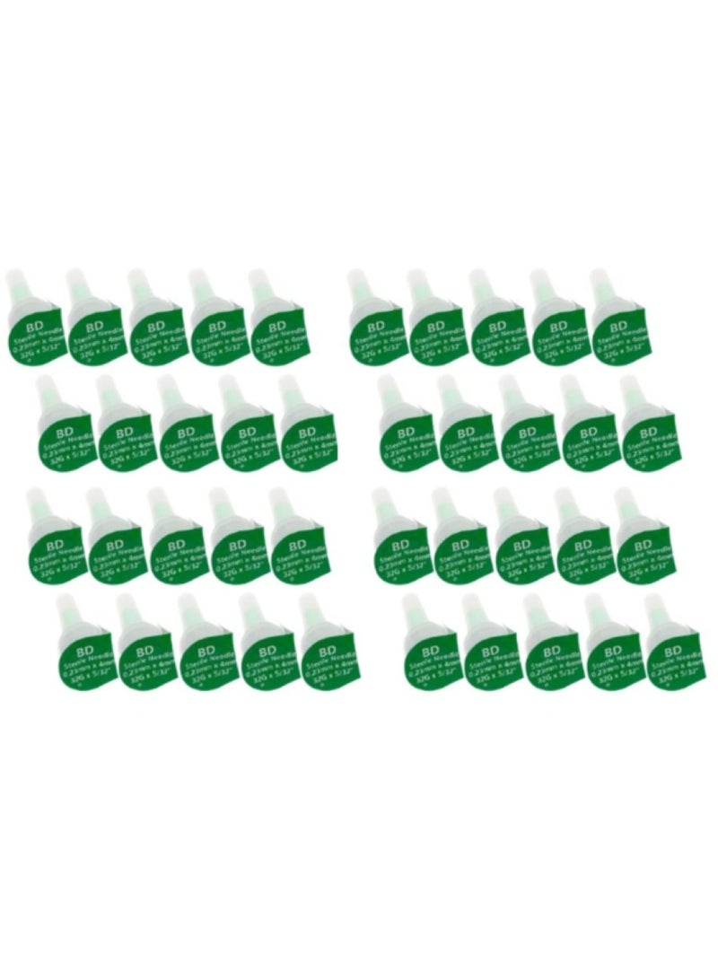 إبر قلم ميكرو-فاين بلس 4 مم 40 قطعة