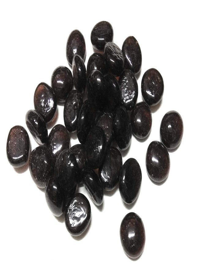 Arham Mktg Beautiful Stone Colourful Pebbles for Art and Craft Home Aquarium Decor (Set of 30-40 Pebbles) (Brown)