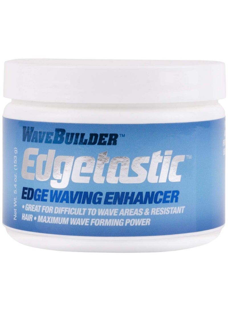 Wavebuilder WaveBuilder Edgetastic Edge Waving Enhancer | Original Formula Made for Resistant Hair and Difficult to Wave Edges, 5.7 Oz 