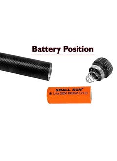 FOXCUP Jaybally zy t98 Long Lasting 4800mah Battery High Power Rechargeable 25w LED Torch 1500m Long Range Distance  - Image 3