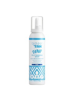 Skinny Tan Skinny Tan Self-Tanning Whip - Nourishing Glow Self Body Tanner - Self Tan with Hyaluronic Acid, Superfoods, and Vitamin E - Dark - 5 oz 