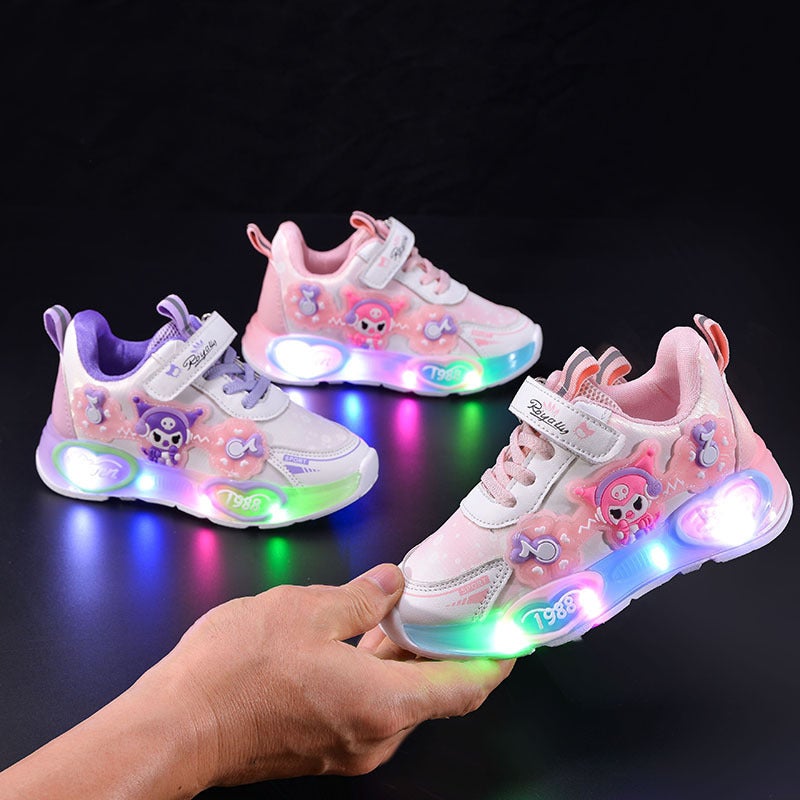 Mesh Sneakers Lightweight Flexible Sole Walking Shoes For Kids Indoor And Outdoor Activities - Image 3