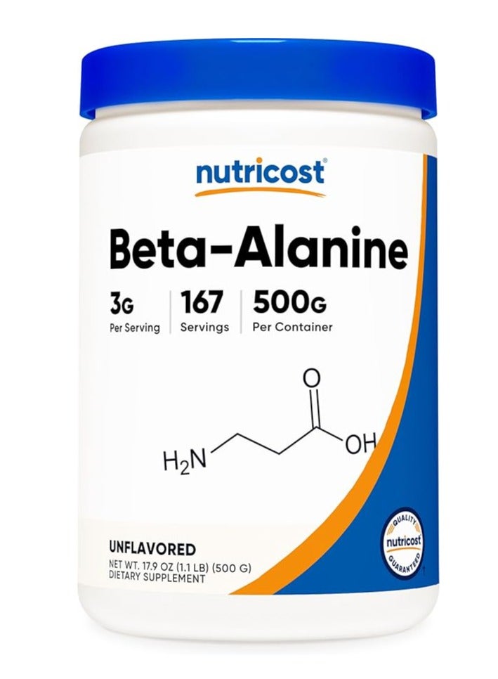 مسحوق بيتا ألانين من نيوتريكوست ٥٠٠ غرام - Image 1