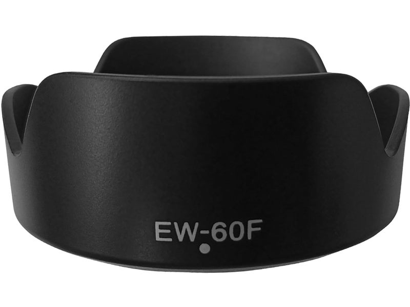 HUIPUXIANG EW-60F Lens Hood for Canon RF-S 18-150mm F3.5-6.3 is STM on EOS R7 R10, EF-M 18-150mm f/3.5-6.3 is STM on EOS M5 M6 M50 Camera (for Accessories),HUIPUXIANG 55mm Lens Hood - Image 2