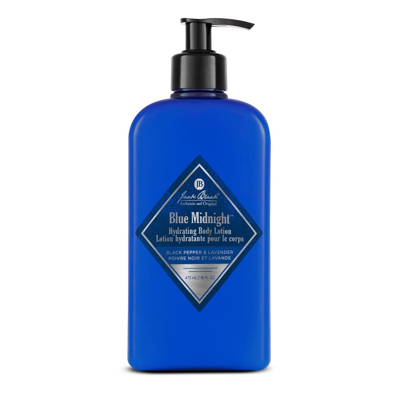 Jack Black Blue Midnight Hydrating Body Lotion, 16oz - Image 1