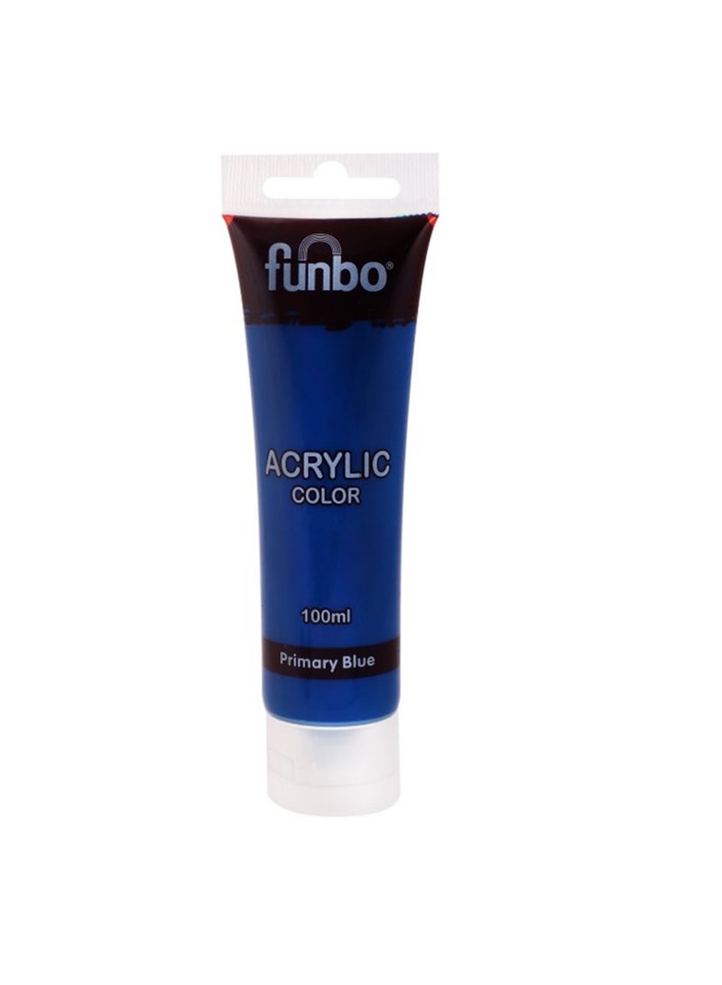 Acrylic Colour Tube 100ml Primary Blue