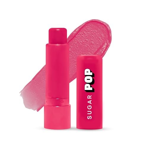 SUGAR POP Nourishing Lip Balm |Castor Oil, Shea Butter & Avocado Oil|Hydrating| 4.5gm-06 Strawberry - Image 1