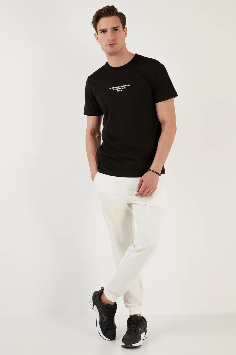 Buratti Cotton Regular Fit Crew Neck T Shirt Men's T Shirt 5902624