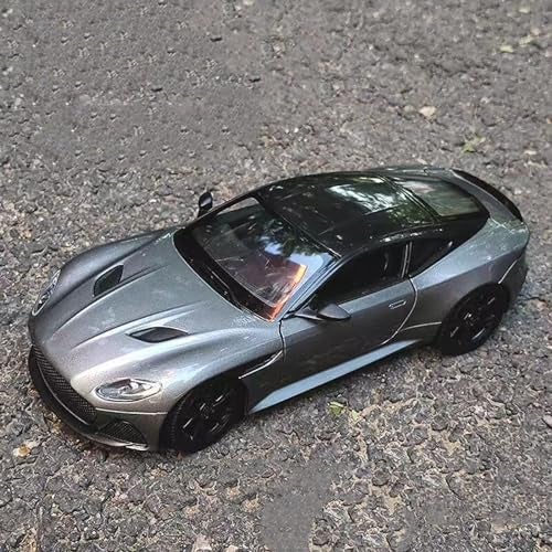 DEZICON 1:24 Aston Martin Toy Car for Kids Diecast Metal Model Cars Pullback with Sound Light Toy Car for Kids Best Gifts Toys for Boys, Red - Image 4