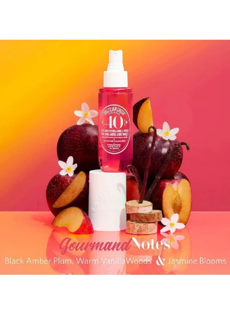 SOL DE JANEIRO Brazilian Crush Cheirosa 40 Hair & Body Fragrance Mist – 90mL/3.0 fl oz | Floral & Fruity Scent with Tropical Notes | Long-Lasting, Vegan & Cruelty-Free Perfume Mist - Image 4