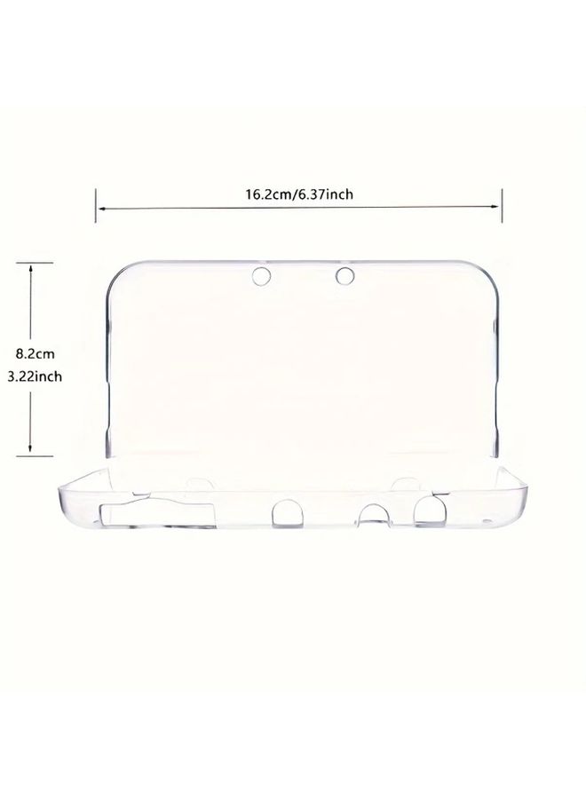 Protective Clear Hard Shell Case For New 3DS XL LL Plastic Material Scratch Resistant Slim Design - Image 2