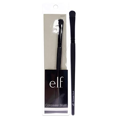 elf Cosmetics Concealer Brush Flat Synthetic Brush is Ideal for Concealing Small Imperfections