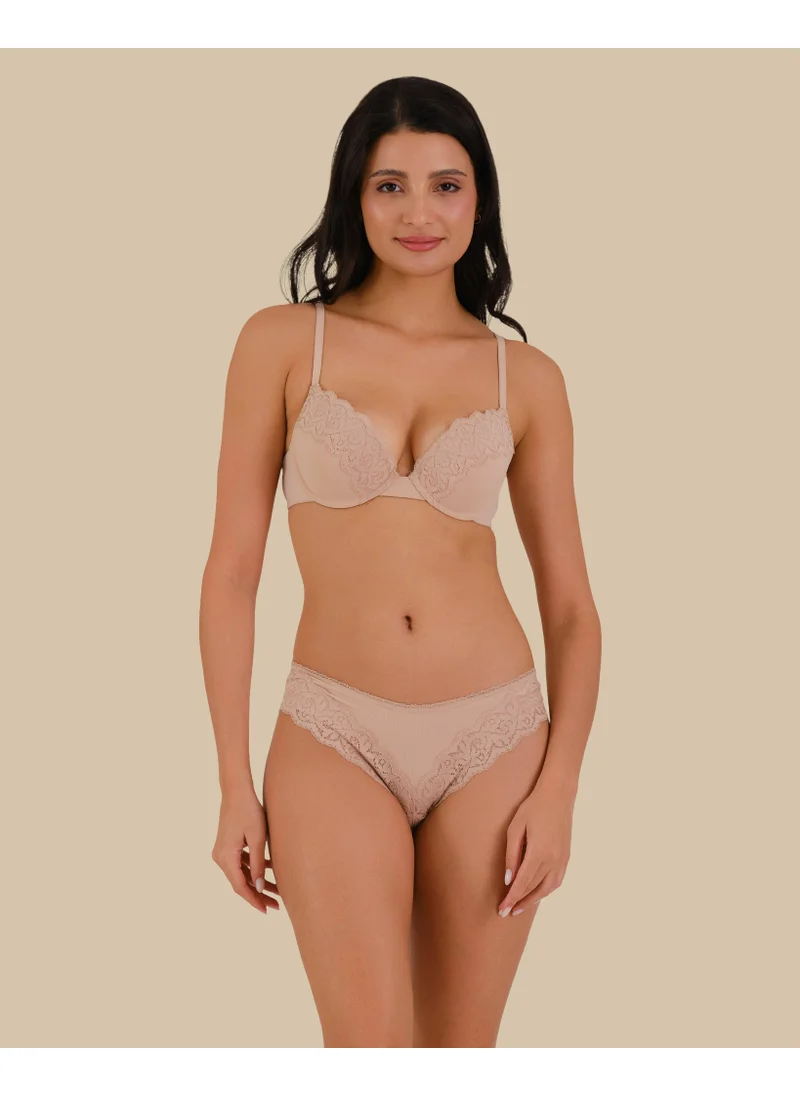 ايسلا اند ايفي Isla & Evie White Cheeky Rib Panties