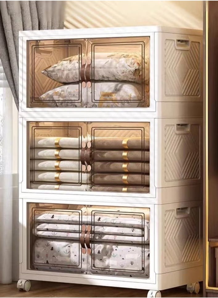 3 Tier Kitchen Organization Cabinet 3 Layer Foldable Plastic Storage Drawer, Drawer Unit, Box, Plastic Organizing Cupboard 55x35x88cm Extra Large - pzsku/Z6D641282458F92A815D2Z/45/_/1722321480/e85c6aed-b068-4215-92e2-f453d35ea0c5