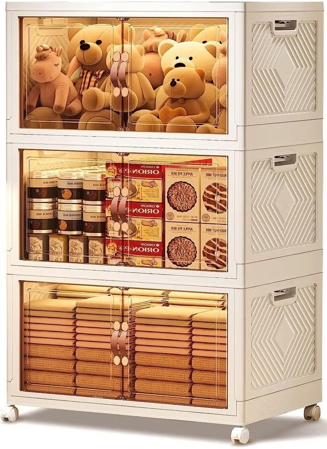 3 Tier Kitchen Organization Cabinet 3 Layer Foldable Plastic Storage Drawer, Drawer Unit, Box, Plastic Organizing Cupboard 55x35x88cm Extra Large - pzsku/Z6D641282458F92A815D2Z/45/_/1722321481/5e18f10e-e378-437c-b84f-26e6952fdeaa