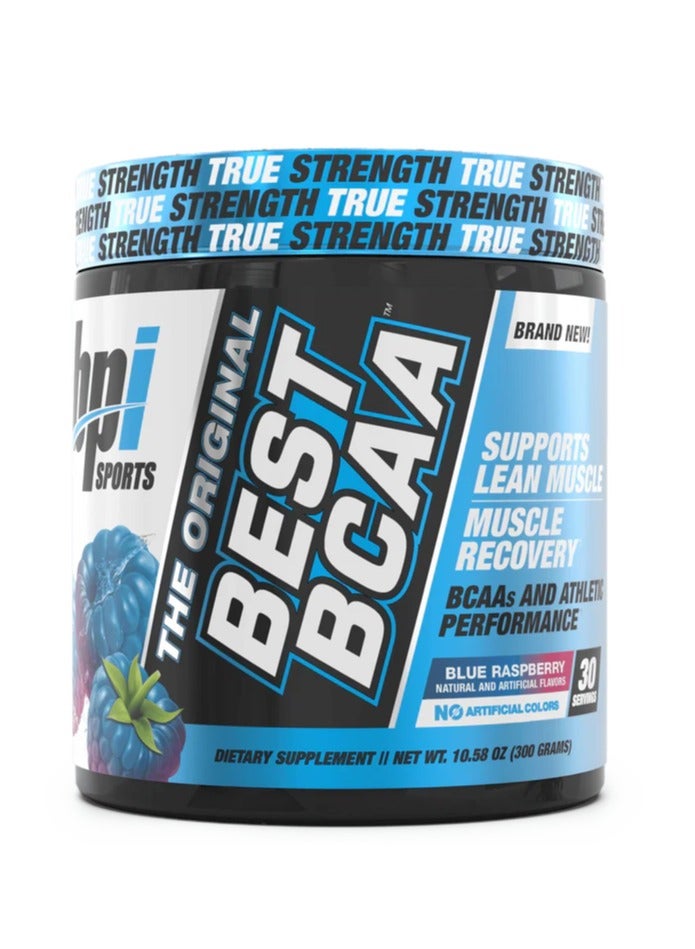 BPI SPORTS BPI Best BCAA 30 Servings Blue Raspberry - Image 1