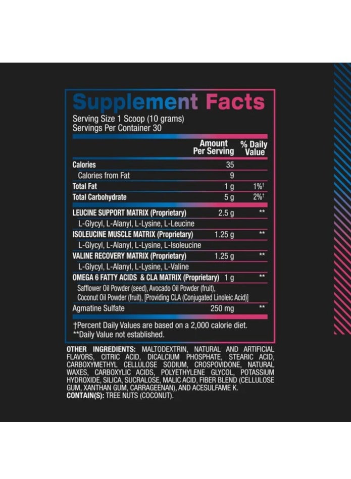 BPI SPORTS BPI Best BCAA 30 Servings Blue Raspberry - Image 3