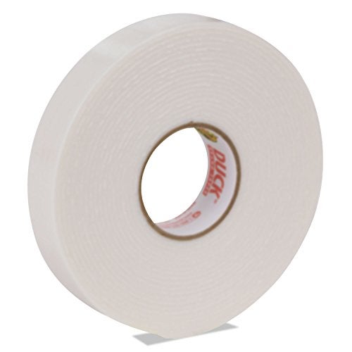 Duck 394666 Brand Permanent Foam Mounting Tape, Double-Sided, Single Roll, 0.75" X 15', White - Image 2