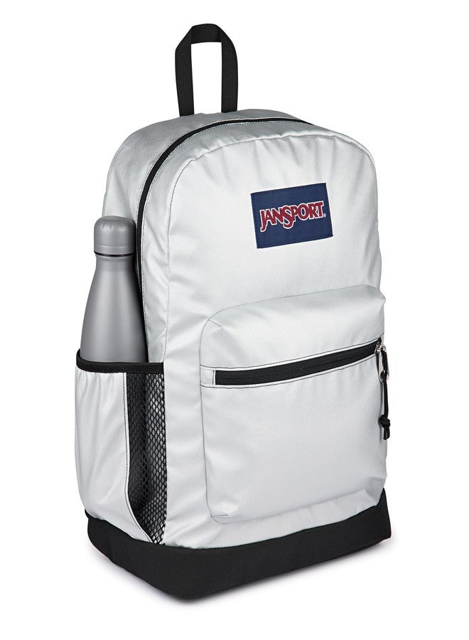 JanSport Cross Town Plus Remix Backpack - Padded Back Panel, Laptop Sleeve, and Front Pocket Organizer, Shine, One Size, Cross Town Plus Remix - Image 2
