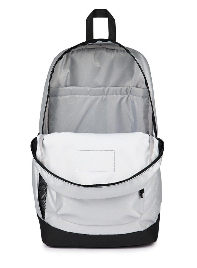 JanSport Cross Town Plus Remix Backpack - Padded Back Panel, Laptop Sleeve, and Front Pocket Organizer, Shine, One Size, Cross Town Plus Remix - Image 5
