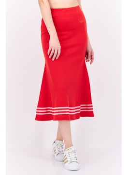 adidas Originals Women Sportswear Fit Outdoor Skirts, Red  - Image 1