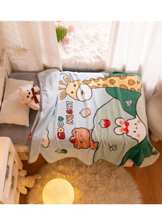 Flannel Air Conditioning Blanket Summer Nap Blanket for Kids 100*140CM - pzsku/Z6D646C0C2C4EFC6122D0Z/45/_/1701233400/aa52bd10-b88c-40f7-9885-7c44f9512e0d